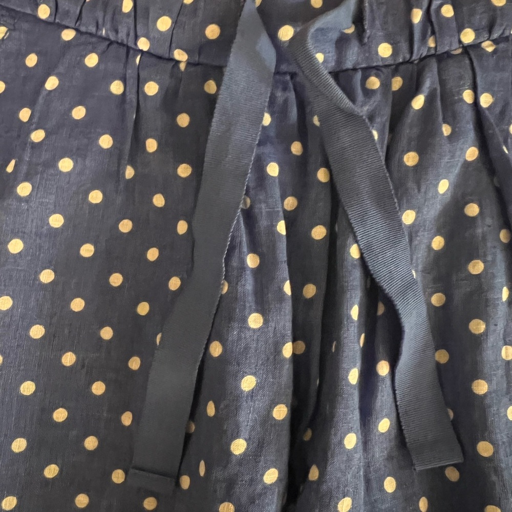 Jcrew polka dot skirt